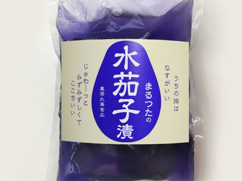 魚沼の定番!! 水のおいしい「水茄子漬」6袋)