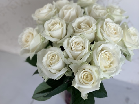 母の日過ぎてもいいよ～で＋3本！5/13〜5/31お届け【クリーミーホワイト15本】【母の日ギフト】【メッセージカード付き】