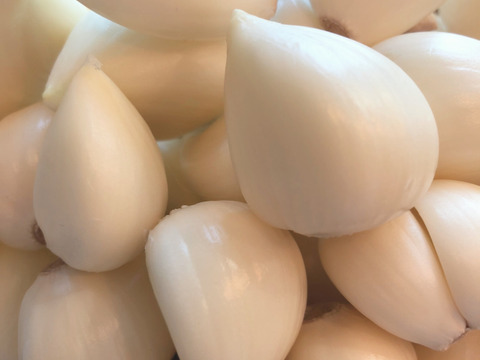 【大人気】むきたてきざみにんにく1.5キロ（高級品種　青森にんにく白玉王）手間なし楽チン❗️