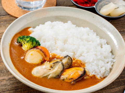 【詰合せ】貝類ミックス　150g×4パック【牡蠣、赤皿貝、ムール貝】