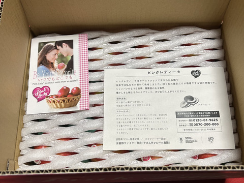 【終わります残り30ケース🍎シャキうま🍎】 ピンクレディー®︎3キロ箱  長野県 信州 安曇野 リンゴ 幻 幻のリンゴ 予約 希少 旬 6玉〜16玉サイズ 商品ID42100