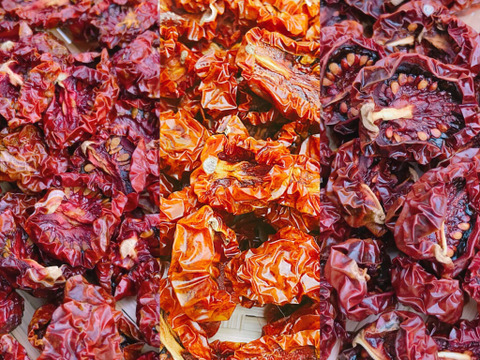 【熱海産♨農薬不使用】 無添加ドライミニトマト 3種食べ比べセット3L