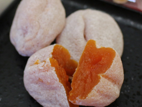 送料込みで2980円！3月発送でお得に【市田柿】大容量バラ1㎏！遠赤加工でふっくらしっとり☆ネコポスの簡易包装で大変お得になっております！！