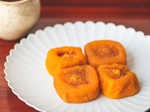 【奈良・吉野】中がとろ～りと甘い！完全無添加あんぽ柿(大2個入）×6Ｐ