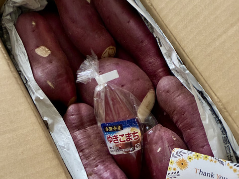 訳ありでも美味しい‼︎ホクホク系「紅あずま」色々なサイズ入り 3キロ箱