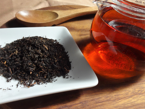 《たっぷり得用サイズ》TeaBag 京都のほっこり紅茶！ 京紅茶【風花】ティーパック（LLサイズ　３ｇ×６０コ）お水出しも人気です♡（農薬・化学肥料・除草剤不使用）自然素材パック使用♡