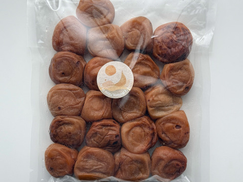 【訳あり（雹被害）】自然栽培 紀州南高梅｜ひとみずの梅干し 500g｜無添加・無肥料・農薬不使用｜見た目にキズあり／味・品質そのまま｜ご家庭用