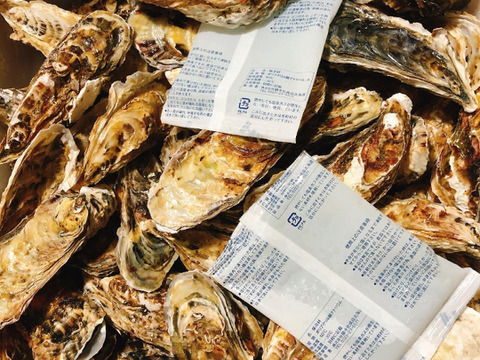 間もなく終了　食べ放題向け　バラ牡蠣 生食用　最大量１５ｋｇ（９０個くらい）北海道森町産