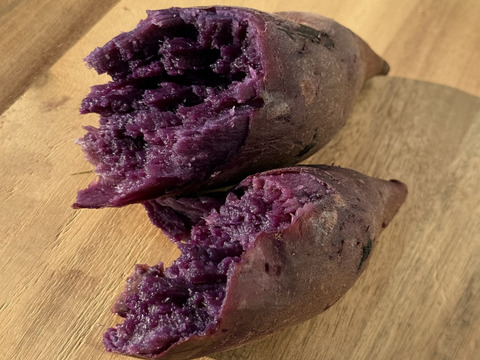 【ねっとりカラフル】東京で作った鮮やかな紫色！ポリフェノール豊富なさつまいも「ふくむらさき」（ご家庭用２㎏）東京エコ100認証