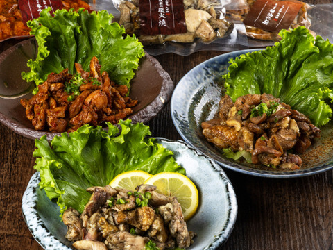 【夏ギフト】☆化粧箱入り☆鶏刺し専門店ギフトセット『炭火焼３種×各2パック』（冷凍）