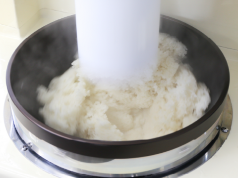 ❝もち愛❞がつまった餅【玄米もち】1袋8枚入（400g）新潟県産こがねもち使用 杵つき 生切り餅 無添加餅