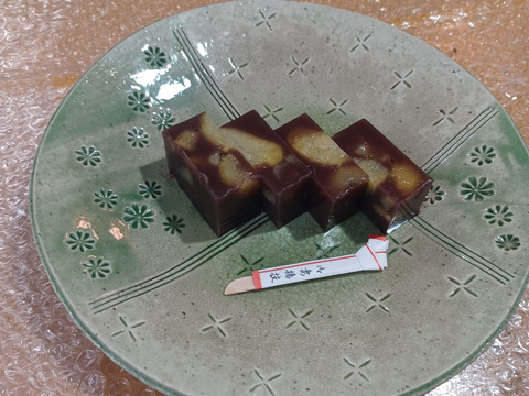 がんね栗の栗羊羹(80g×20個　10パック)