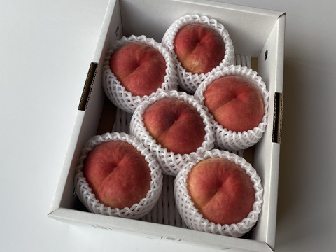 \9月12日まで/【ｶﾘｶﾘ硬めもも】品種おまかせ🍑２キロ 🍑【ご家庭用桃】【訳あり】【全部で４品種】