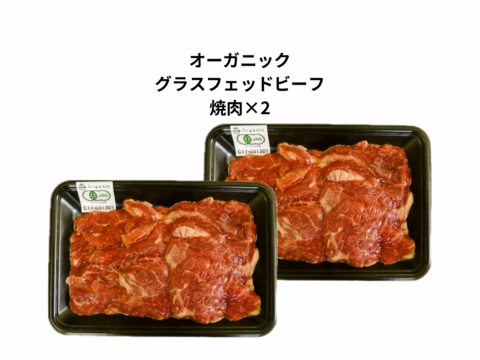 【数量限定】感動の赤身肉！オーガニックグラスフェッドビーフ　焼肉用BOX