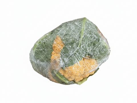 数量限定！納豆菌栽 淡路島甘蜜キャベツ3個とオレンジカリフラワー2個