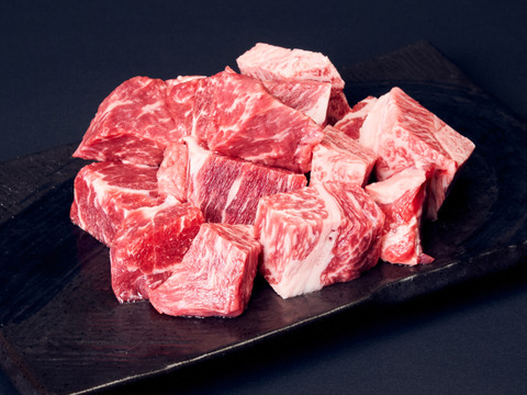 サイコロステーキ 400g 鉄板焼き屋でも大絶賛！和牛オリンピック日本一の農場からお届け