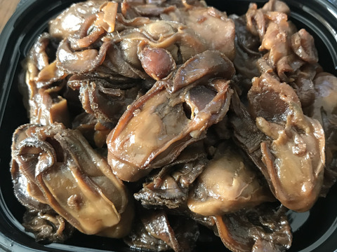 三重県産 浦村かきの佃煮 100ｇ入り 1パック 贈り物としても喜んでいただけますよ♪
浦村かき 牡蠣 かき カキ OYSTER ご飯のお供に 佃煮 お茶漬け お酒のアテにも おつまみに最高です！