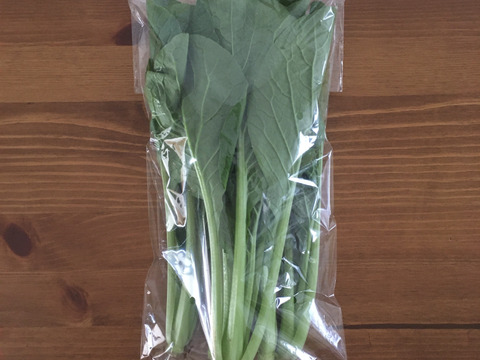ほうれん草（200g x 3袋）+ 小松菜（250g x 2袋）　＜農薬・化学肥料不使用＞