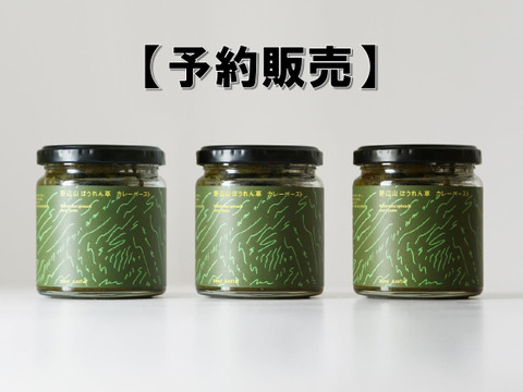 【予約販売：11月中旬】野辺山ほうれん草カレーペースト3個セット