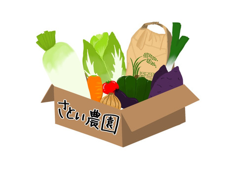【令和７年度産新米】農薬７０％軽減米(5kg)＋野菜セット