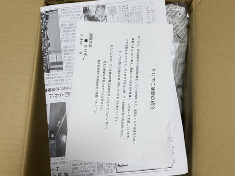 朝採りタケノコはいかがでしょうか？2.5kg