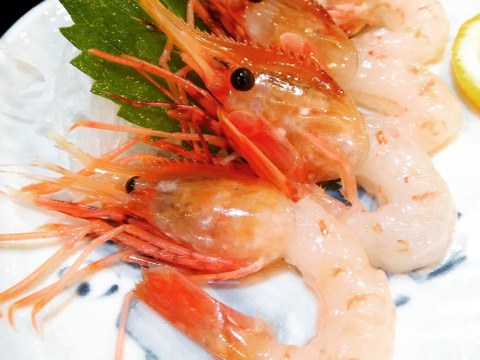 【-60冷凍】鮮度抜群！甘〜いボタンエビ中小混ざり3パック900g