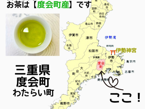2023【伊勢神宮奉納茶】特上　かぶせ茶　茶葉100g入り3袋