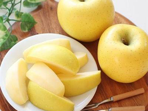 【朝市限定】1日の始まりに!黄金色に輝く🍏「シナノゴールド」【園主イチオシ】