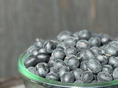 丹波篠山黒大豆 2025年A級250g レシピ付き / 黒く艶めく甘い黒豆煮に！