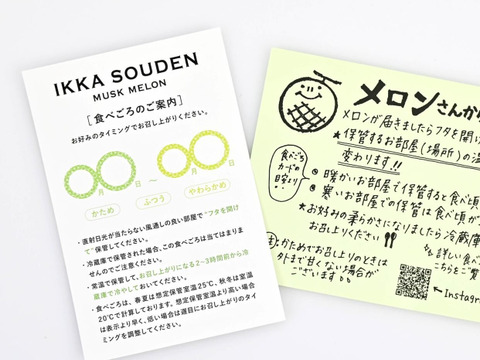 「外まで甘い」2玉で2.8kg高糖度マスクメロン