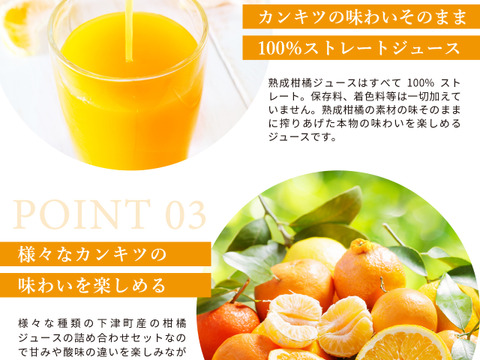 【夏ギフト】ジュース飲み比べ！熟成柑橘5本ギフト