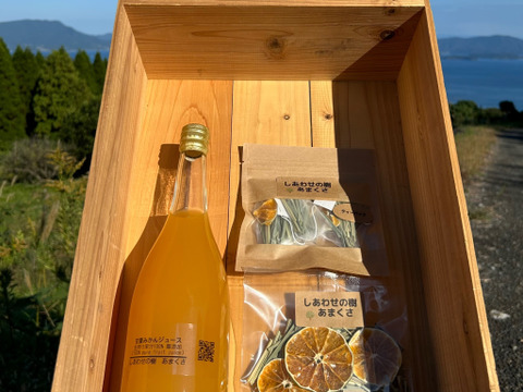 【福袋】3種詰め合わせセット（甘夏ジュース・レモングラスティー2袋）+おまけ付き