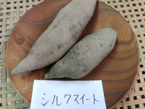 [なゆた農場]さつまいも3品種食べ比べ2kgセット（紅はるか・シルクスイート・安納芋）