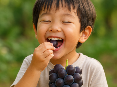 【ご家庭用】 岡山県産ニューピオーネ 2房　予約販売！8月下旬より順次発送致します。