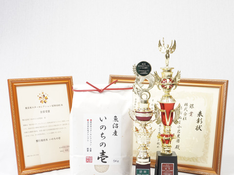 魚沼産　いのちの壱［R7年産］　 精米5Kg×2