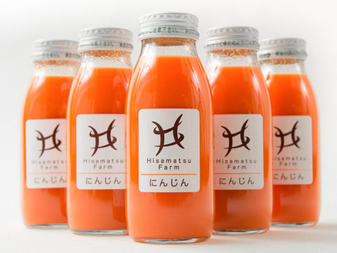 久松農園のにんじんジュース　200ml×8本