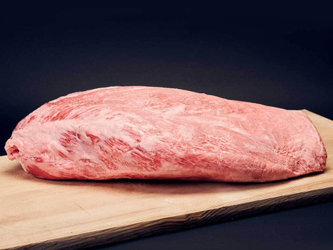 希少部位ミスジ【塊】 -お試し1kg　優しく濃厚な味わい。和牛オリンピック日本一の農場からお届け