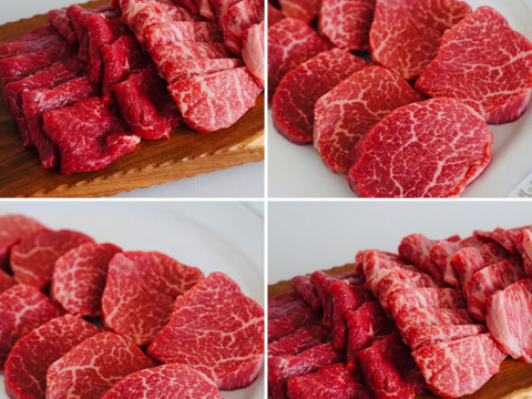 【お肉のコンシェルジュの赤身肉セット】赤身肉の希少部位焼肉とステーキセット