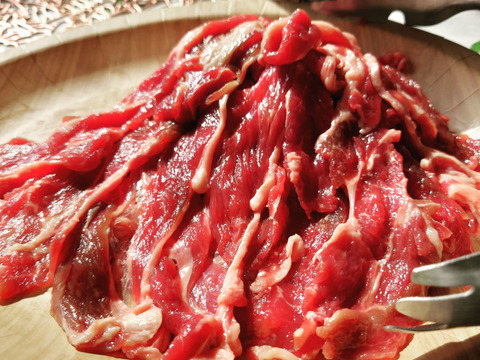 国産羊肉・ラムスライス2Pセット（冷凍品）