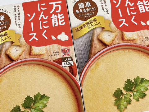 万能　にんにくソース　2個入り