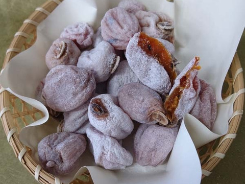 【送料込みで2400円】訳あり干し柿（市田柿）たっぷり1キロ！南信州産　一度食べたらやみつきに！！