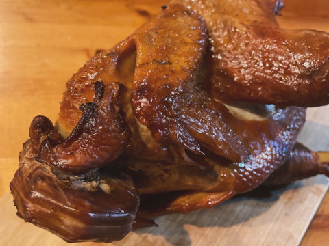 親鶏のスモークチキン