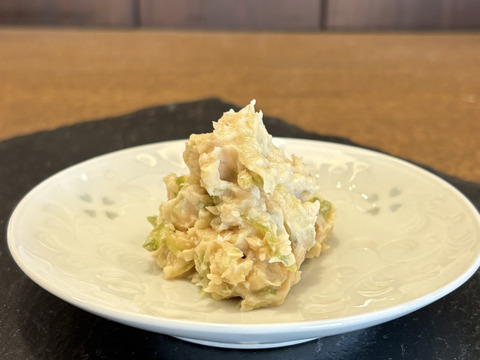 【朝採り当日発送】120年守る安曇野の湧水育ち。新鮮！シャキシャキ「茎わさび400g」