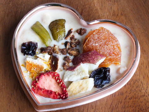 ・【ギフトに】簡易ラッピング！ハートのチョコクランチ♥4種セット