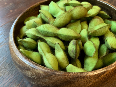 自然栽培】丹波黒枝豆 サヤのみ1kg☆農薬・肥料不使用｜旬の兵庫