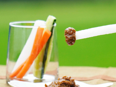 【無添加・万能味噌】KOUMI – ニラ香る味噌- 立山町産ニラ使用100%使用 ごはんのお供 ディップ 炒め物に