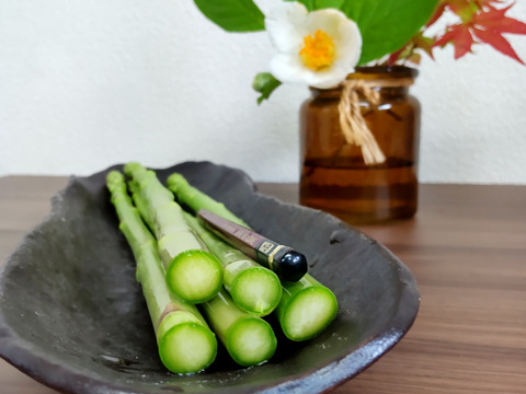 【L細サイズ1kg】ジューシーで柔らか！長野県産アスパラガス