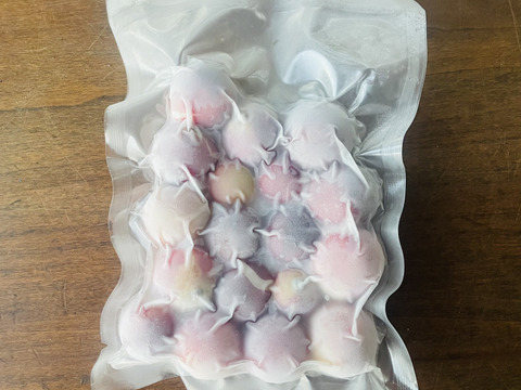 まるで天然シャーベット！冷凍ぶどう<200g×3パック>口の中でひんやりおいしい