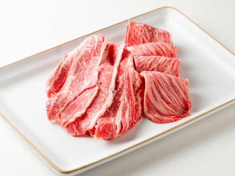 【すき焼き・しゃぶしゃぶ用500g(約3〜4人前)】熊本あか牛(和牛) 肩ロース_阿蘇赤身和牛 【熨斗対応可】【ミシュラン星付きレストラン御用達!】