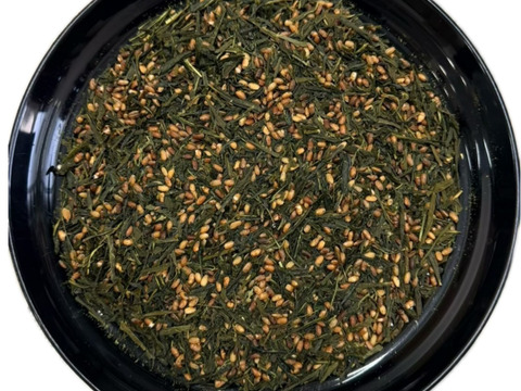 【2026年新茶】香ばしい玄米の香りと煎茶の旨味♪　特上玄米茶　茶葉　150g(約75杯分)　農薬・化学肥料・除草剤・畜産堆肥不使用　宇治茶100%